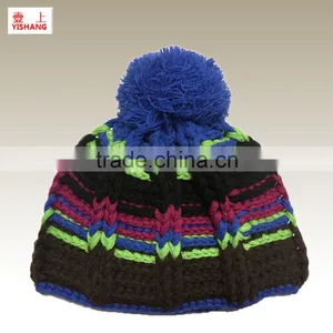Lady Hat 100%Acrylic Fashion Colorful Hat Lady Top thumbnail-1