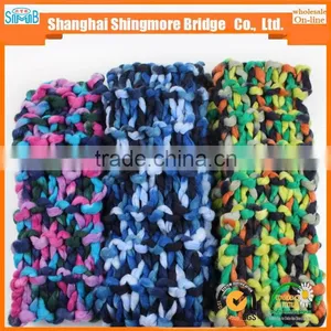 China Novelty Yarn Manufacturer Hot Wholesale Chunky Yarn Acrylic for Knitting Scarf thumbnail-5