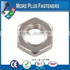 Made in Taiwan DIN 936 Thin Hexagon Nut DIN 936 thumbnail-4