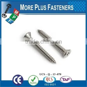 Made in Taiwan Furniture Self Tapping Screw Self Tapping Screw for Aluminum Phillips Head thumbnail-5