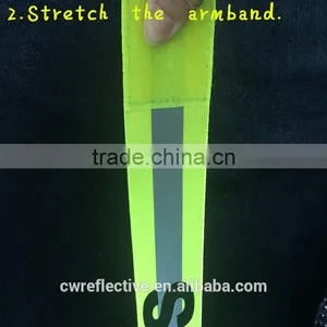 New Products in China Market hi Vis Tracker Reflective Projector Wristband thumbnail-3
