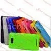 Green / Yellow / Purple Silicone Protective Phone Cover For Cellphone With Custom Material thumbnail-1