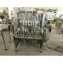 Piston Pump Sticky Liquid Tin Can Filling Machine For Coffee , Vinegar thumbnail-1