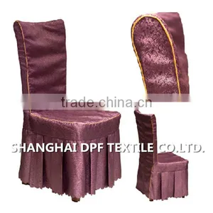100% Polyester Hotel Jacquard Chair Cover thumbnail-1