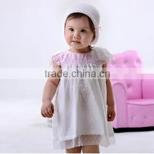 Fashion Yarn Childrens Boutique Dress Sleeveless Kids Clothes Toddler Girl Dress thumbnail-1