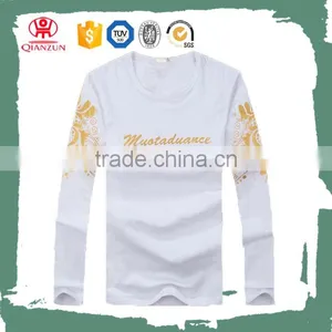 Custom Cotton Long New Model Printing T-shirt thumbnail-5