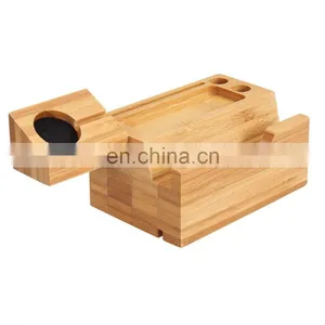 Family Use Custom Made Wood Office Gift Wood Diy Cell Phone Stand With Good Quality thumbnail-4