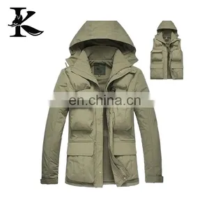 Warmable Outdoor Wear Detachable Sleeve Camping Hiking Windbreak Jacket thumbnail-1