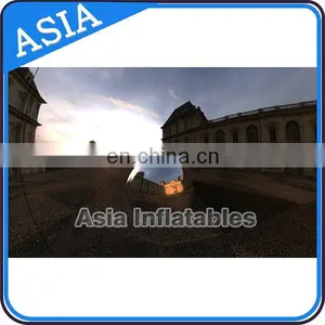 Factory Price Inflatable Mirror Balloon, Inflatable Stainless Steel Spheres for Advertising thumbnail-1