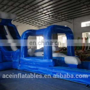 PVC Tarpaulin Kids Banzai Inflatable Water Slide From China thumbnail-1
