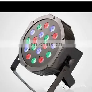 RGB 18LEDs Stage Lighting LED Projector Xmas Party DJ Disco Light thumbnail-1