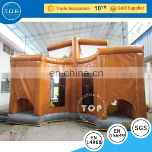 TOP INFLATABLES New Design Bouncer Kids Inflatable Bouncy Castle Water Slide thumbnail-3