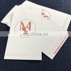 Custom Gift Crownwin Recycled Jeans Paper Hang Tag With Logo Hang Tags thumbnail-3