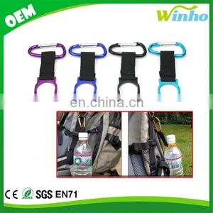 Winho Convenient Carrying Alloy Water Bottle Holder Carabiner Hook thumbnail-1