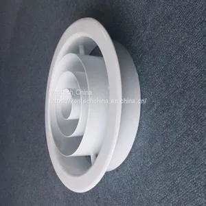 HVAC Round Ring Jet Diffuser Aluminium Air Vent Diffuser thumbnail-1