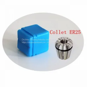 Collet ER25 Package Plastic Tool Box Small Tool Box Protective Storage 26mm(D) * 33mm(H) thumbnail-1