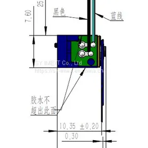 MX-SU-012 Mechanical Infrared Thermal Imaging Shutter, Flag Type Freeshipping , No MOQ Limited thumbnail-2