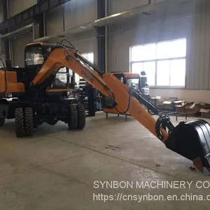 SYNBONG Bucket Wheeled Type Hydraulic Excavator, 12 Ton, SYL150E thumbnail-2