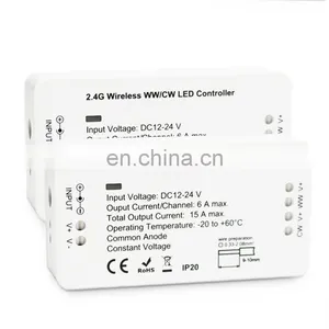 2.4G Wireless WW/CW Zigbee Dual Color Led Light Controller thumbnail-3