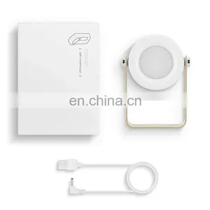 Retractable Wooden Table Light Touch Dimmable Cordless Lamp Foldable Warm White Soft Eye Caring Night Light thumbnail-7