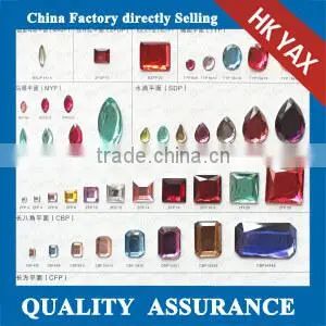 N-1111 High-end Quality Resin Stone,clear Epoxy Resin, Resin Stone for Garments thumbnail-1