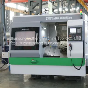 CK46D-8 Horizontal Metal High Speed Power Unit Precision Slant Bed CNC Turning Center thumbnail-3