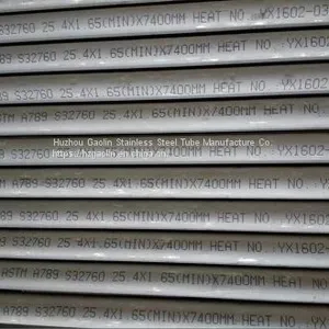 ASME SA789/ASTM A789 UNS S32760 Super Duplex Steel Tubes thumbnail-1