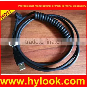 14 Pin Header to USB Curly Cable 08398-02-R for Verifone Vx820 thumbnail-1