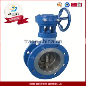 Dn500 Wcb Wafer Type Metal Seat Butterfly Valve thumbnail-1