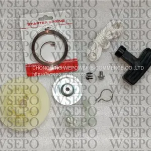 Pull Recoil Starter Repairs Kit (9PC) for Yamah Et650 Et950 600-900W Generator Recoil Start thumbnail-1