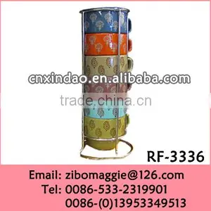 Professional Glazed Stackable Ceramic Coffee Mug and Tea Mug and Beer Mug Made In China thumbnail-1