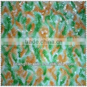 Multi Color Sequin Fabric thumbnail-1