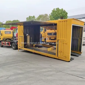 Full Down Wrecker Tow Truck With Removable Cargo Box Foton Wreker Tow Truck for Sale thumbnail-2