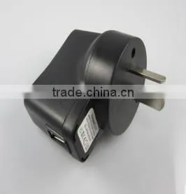 5V1A|5V500MA Australia Standard Portable USB Charger thumbnail-3