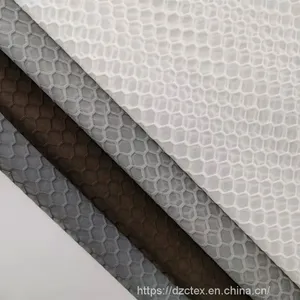 Light Weight 3D Jacquard Transparent Mesh Fabrics for Curtains Clothing Decoration With Width of 220CM thumbnail-1