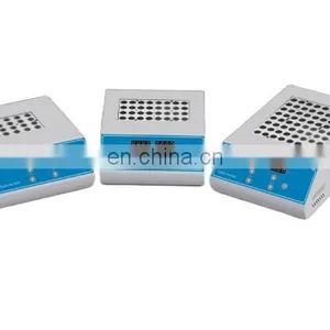 Microcomputer Controlled High Temperature Dry Bath Incubator Laboratory Thermostatic Devices 1-99h59min White & Blue thumbnail-2
