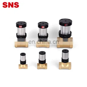 SNS Q22HD Series Two Position Two Way Copper Pneumatic Air Control Cut-off Valve thumbnail-3