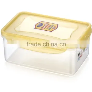 Hot Selling Airtight Rectangle Plastic Lunch Box Food Package Box thumbnail-1