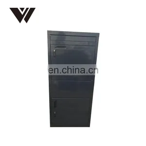 Large Outdoor Parcel Delivery Box Large Drop Box for Mail Letter Post and Smart Metal Home thumbnail-5