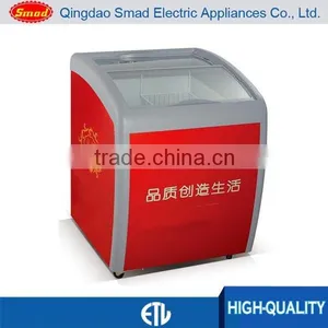 Commerical Mini Ice Cream Display Freezer Glass Door Freezer With ETL thumbnail-1