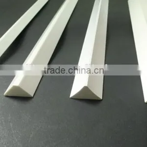 Pvc Foam Fillet/Construction Timber Fillets/ Triangle Wood Strips/ Chamfer Strips thumbnail-2