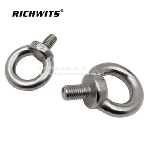 304/316 Stainless Steel DIN580 Eye Screw thumbnail-5