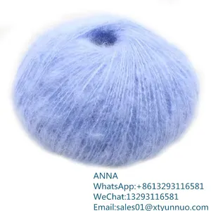 Best Seller Fashion Knitted Yarn 100% Cashmere Wool Yarn for Sewing Knitting thumbnail-5