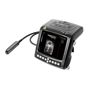 Veterinary Ultrasound Medical Vet Black and White Ultrasound Scanner With Rectal Probe thumbnail-1