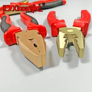 Xinda Non Sparking Tools Aluminum Bronze/Beryllium Copper Combination Pliers Explosion Proof Tools thumbnail-2