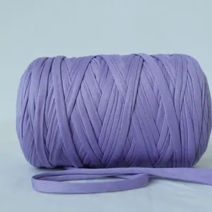 China Yarn Factory 100% Polyester T-shirt Handbag Knitting Crochet Yarn thumbnail-3