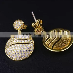 Cubic Zirconia Deluxe Classic Look Round Pendant Women Set Jewelry Wholesale thumbnail-4