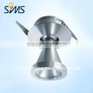 Speaker-shape 2W Silver Aluminum Led Einbauleuchten Rattan Ceiling Lighting thumbnail-1