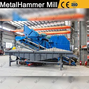 New Design Scrap Metal Shredding and Crushing Line Copper Shredder Recycling Machine thumbnail-4