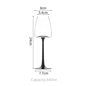 Red Wine Glasses Wine Glasses Stemmed Wine Glasses Clear Goblet for Party Home Hotel Bar thumbnail-4